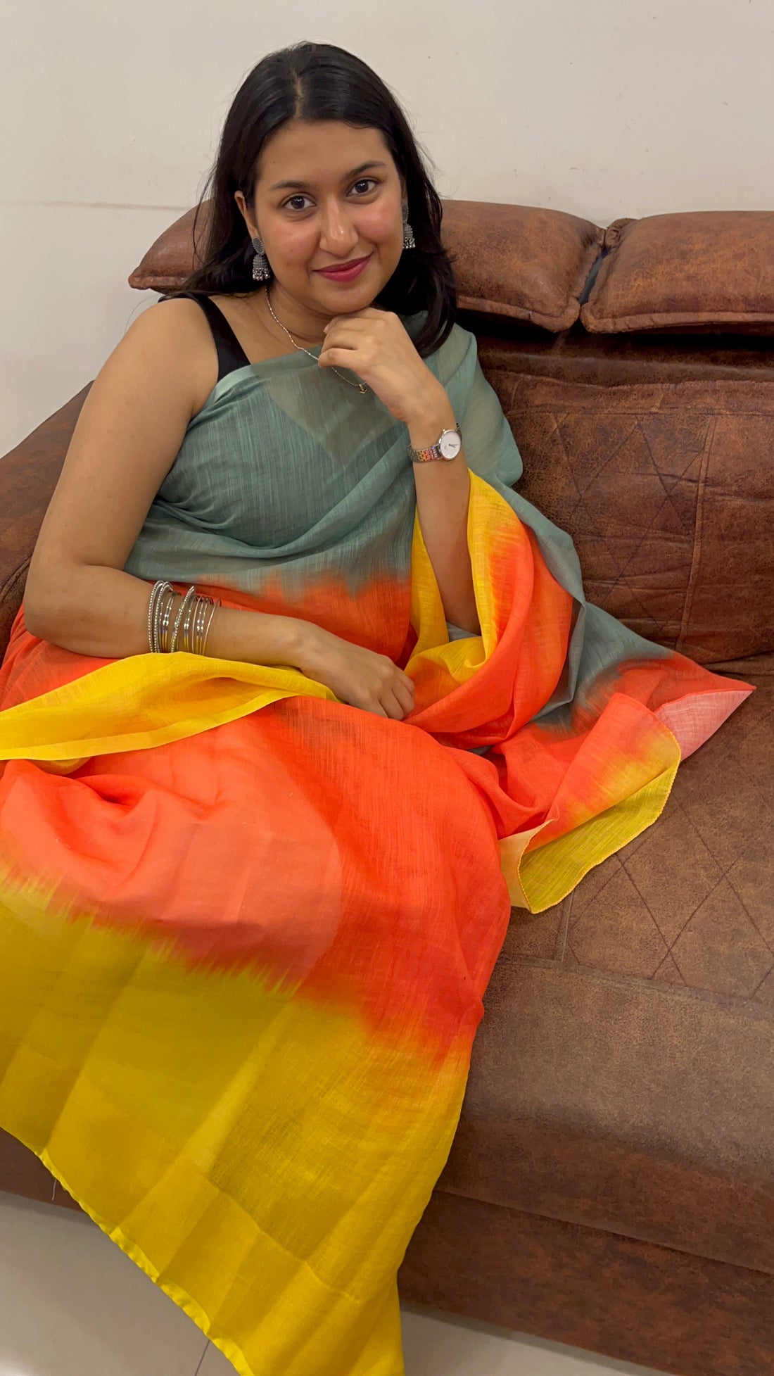 Pure cotton saree texture vs synthetic saree texture