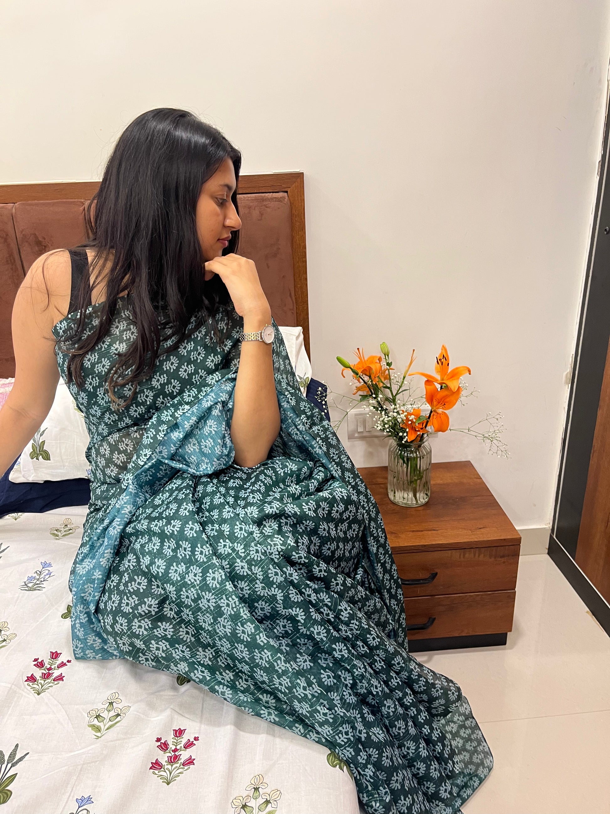 Kacchi Kairi Saree 🥭