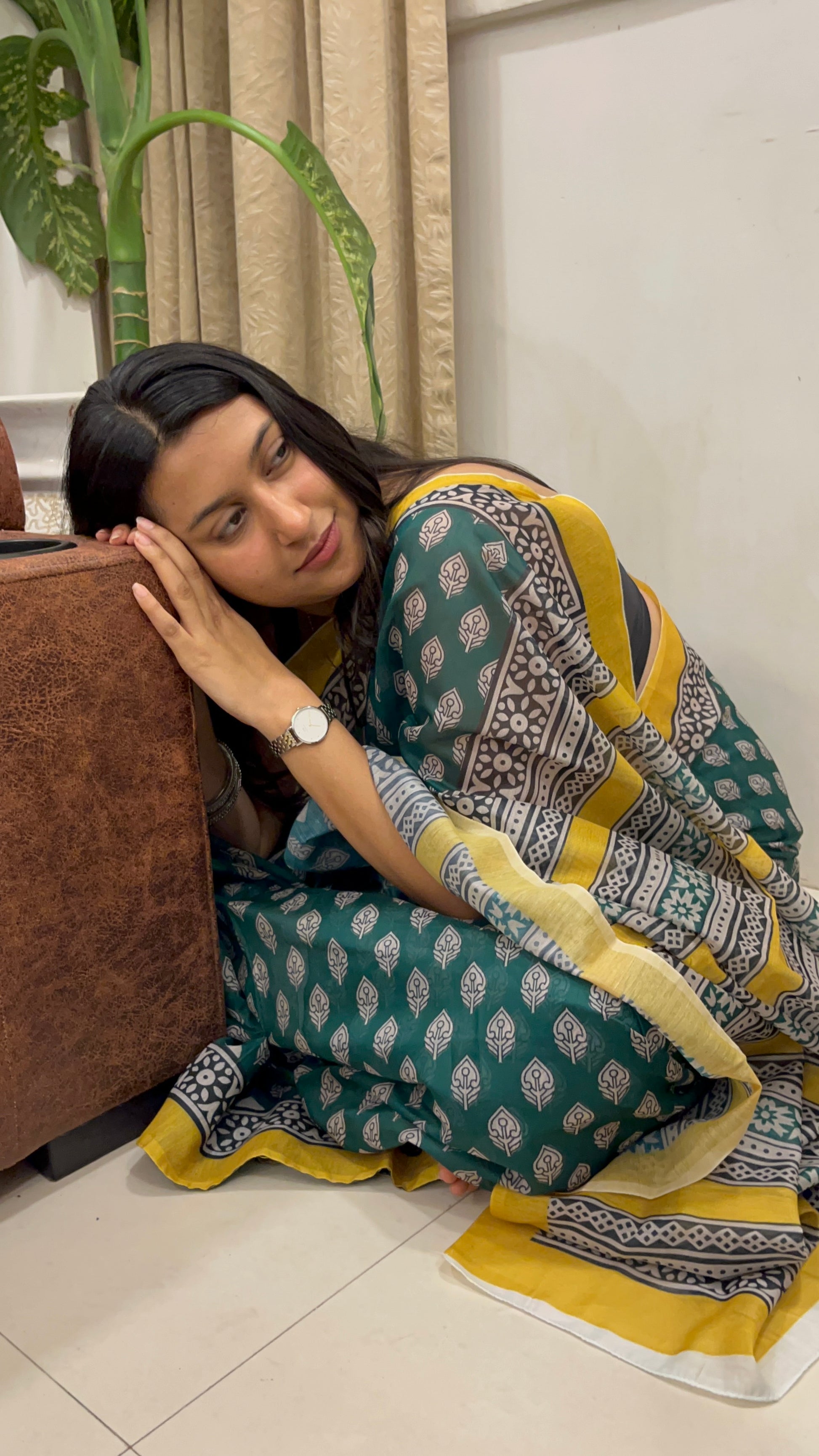 Aam Panna Saree 🥭