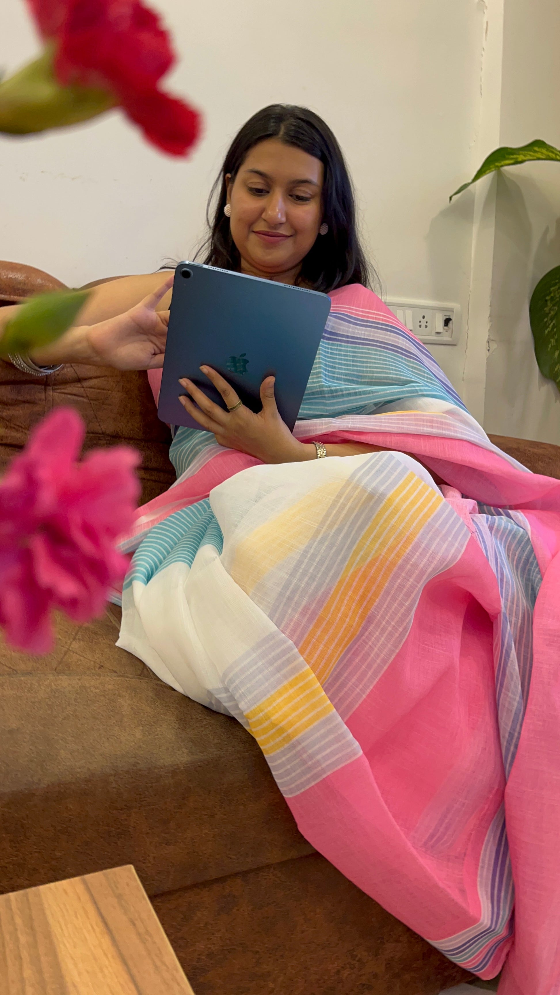 Pastel Dream Saree 💭