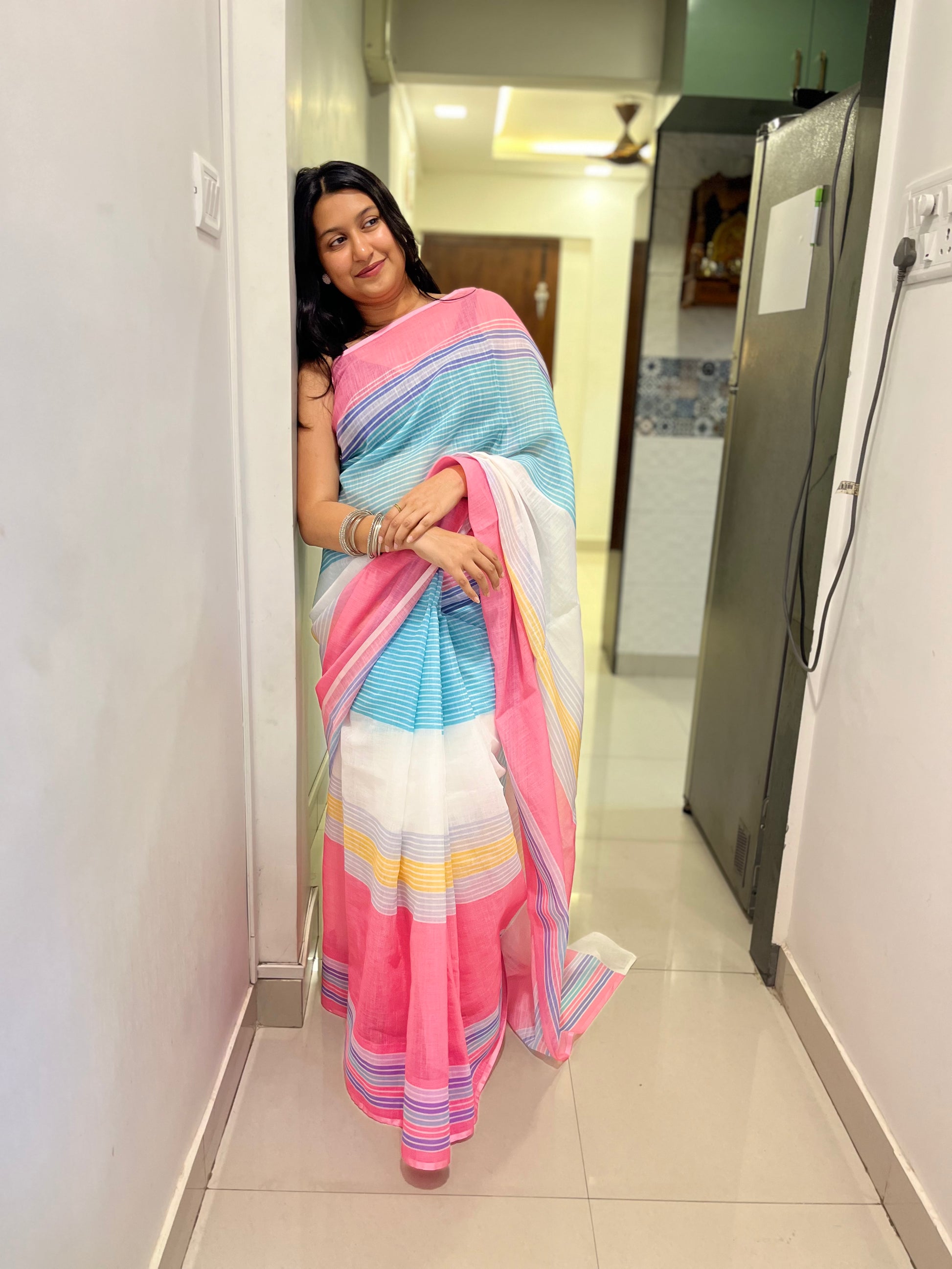 Pastel Dream Saree 💭