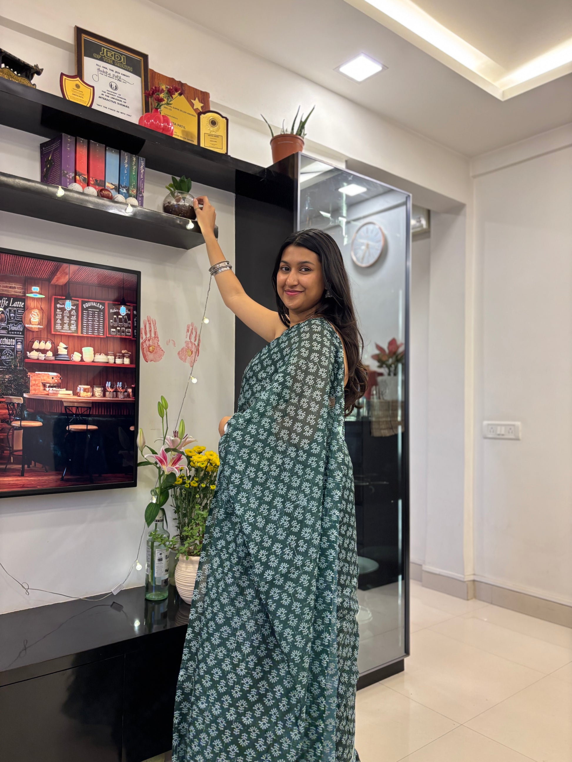 Kacchi Kairi Saree 🥭