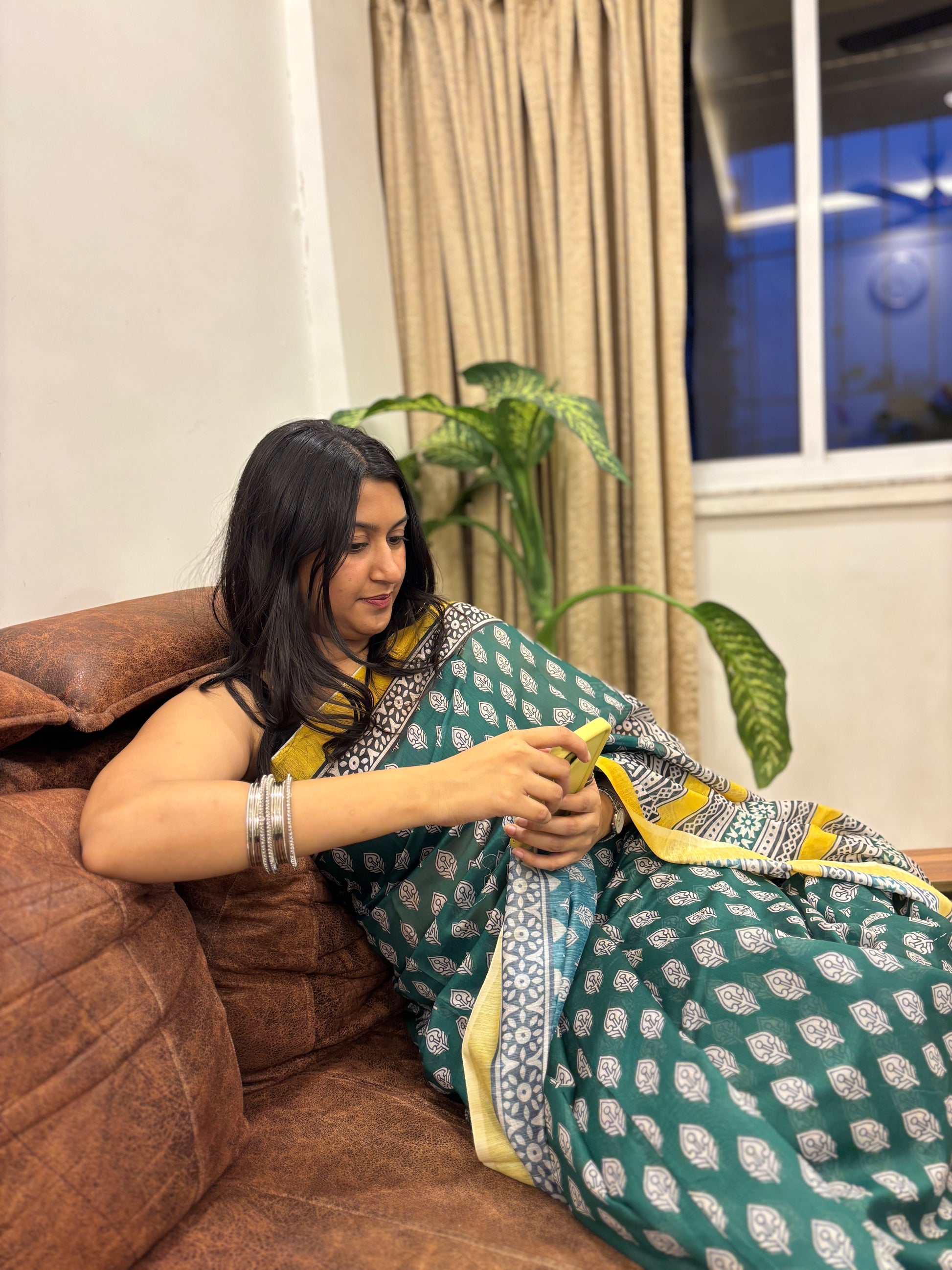 Aam Panna Saree 🥭