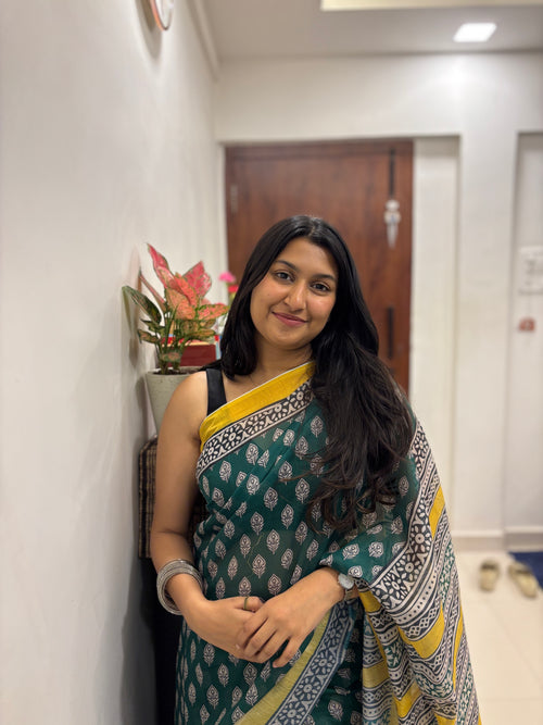 Aam Panna Saree 🥭