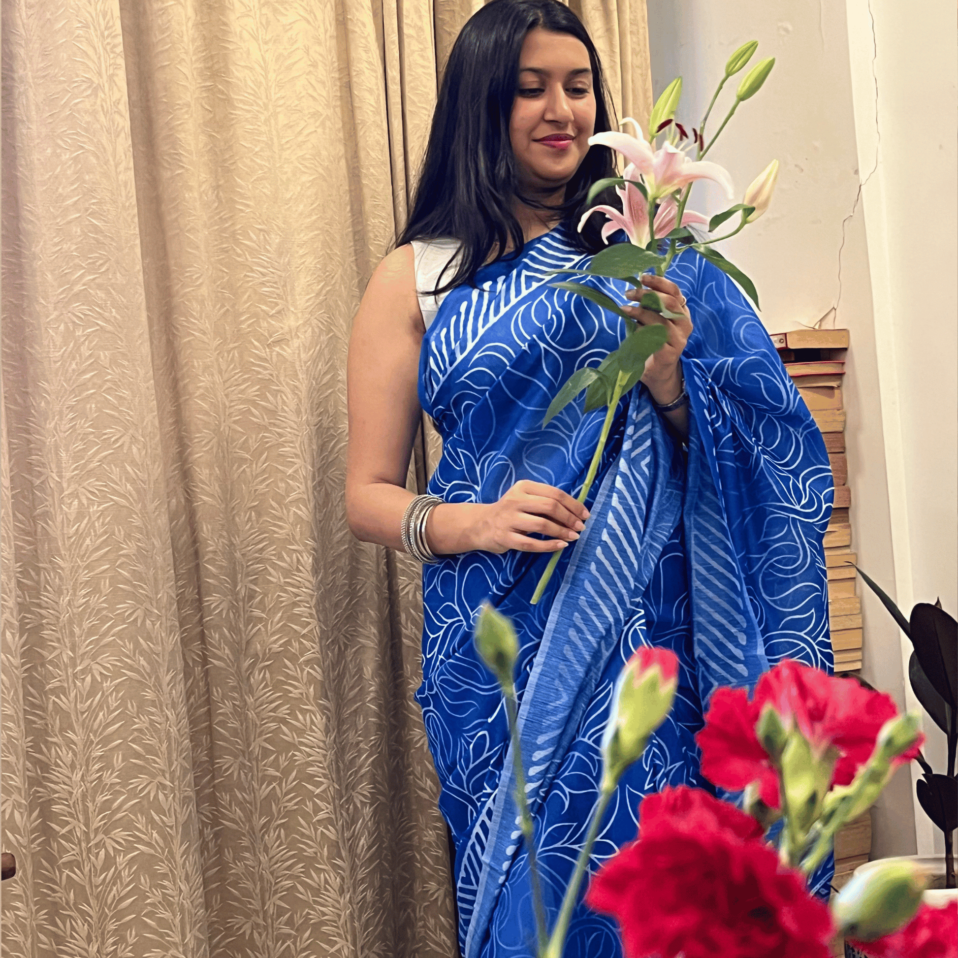 Blue Dusk Saree 💙
