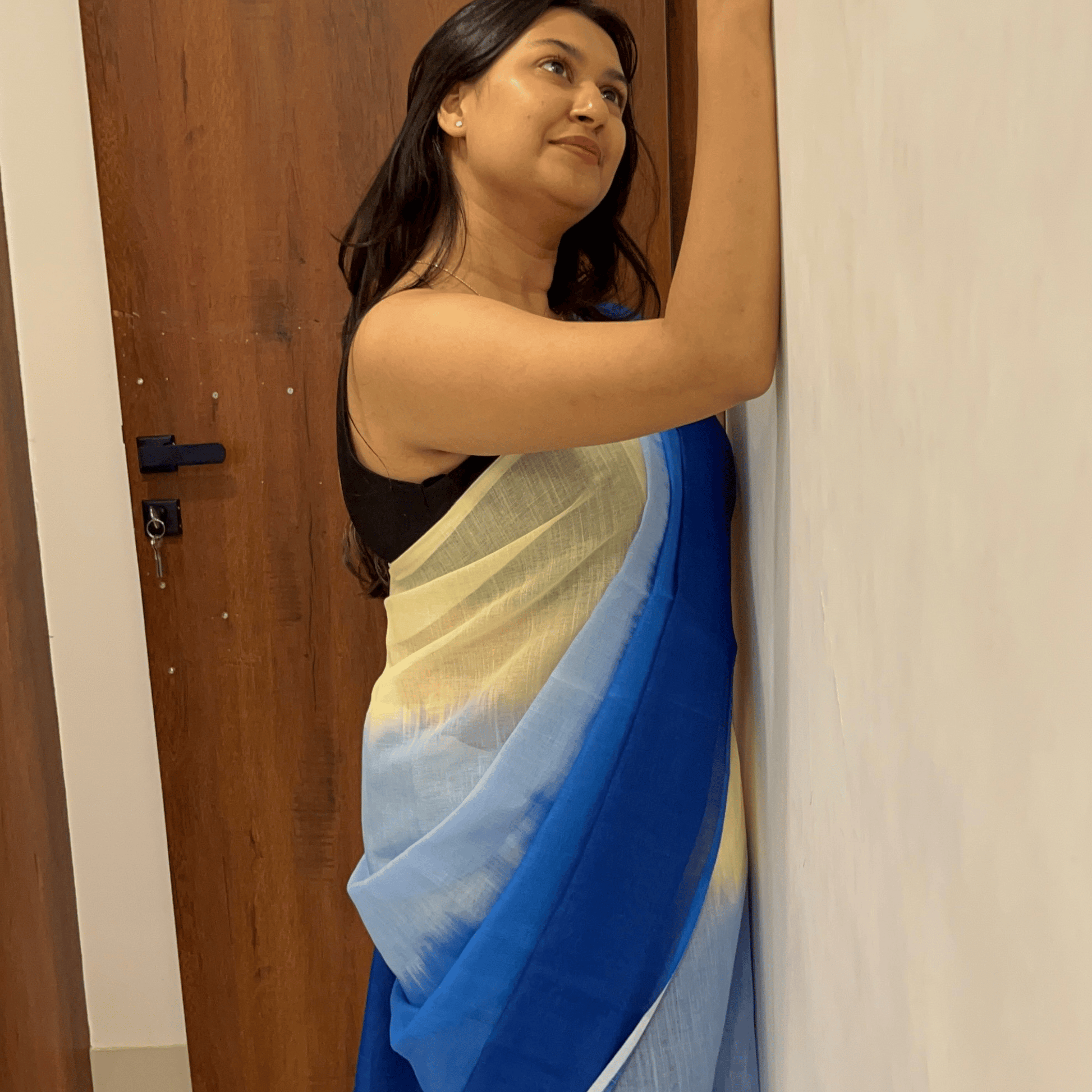 Blue Mirage Saree 🌊
