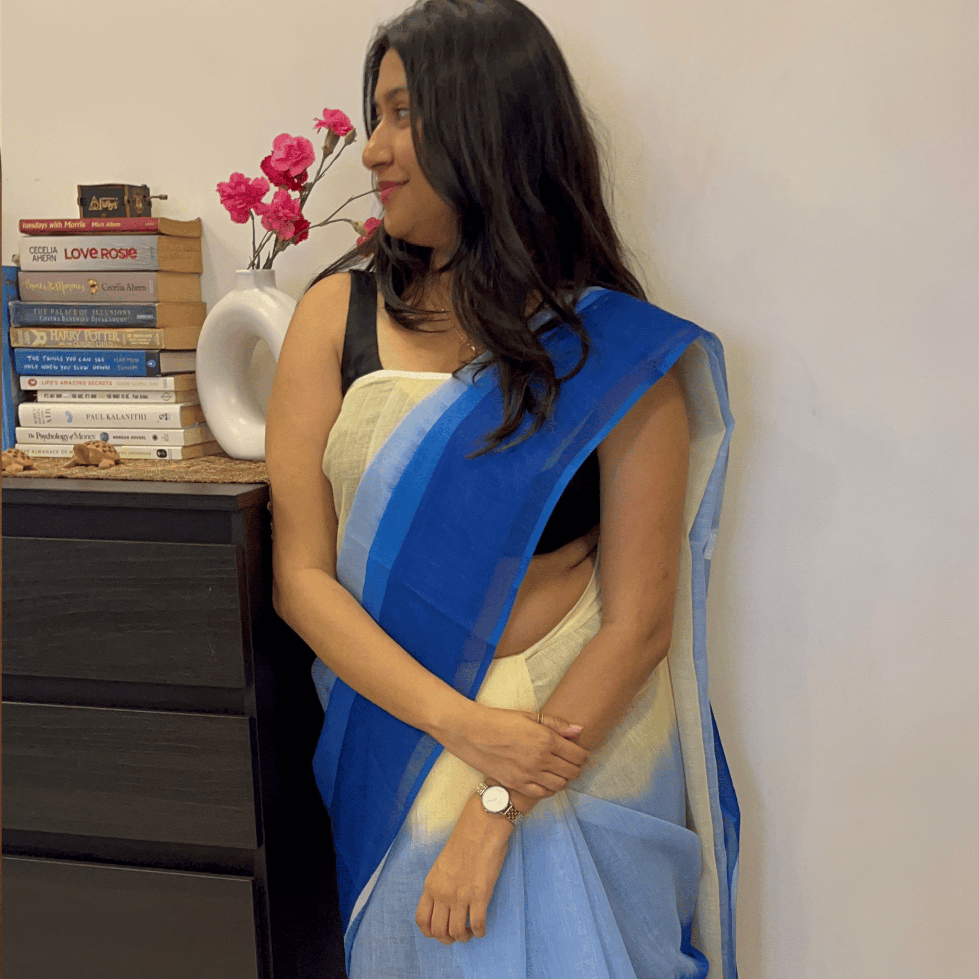 Blue Mirage Saree 🌊
