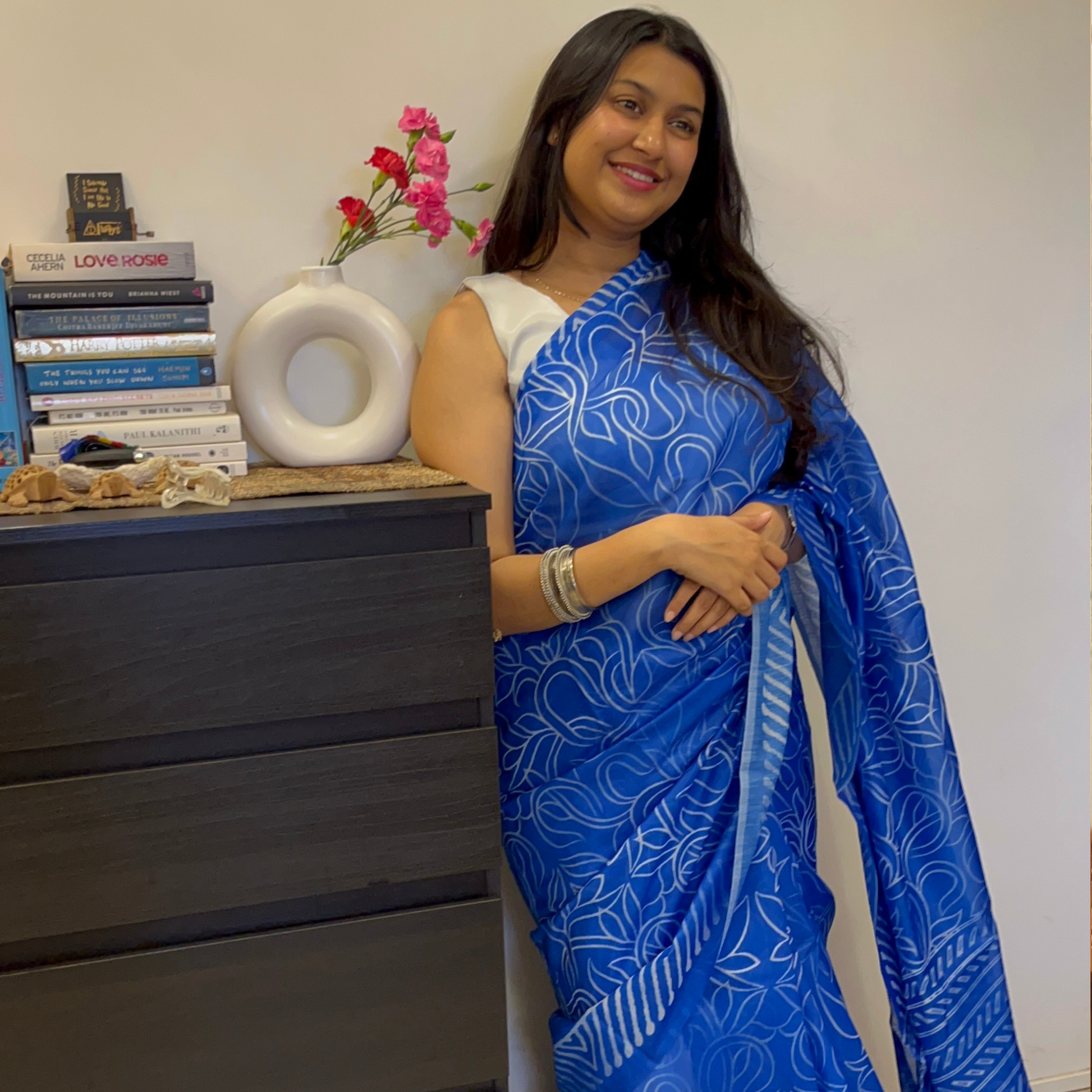 Blue Dusk Saree 💙