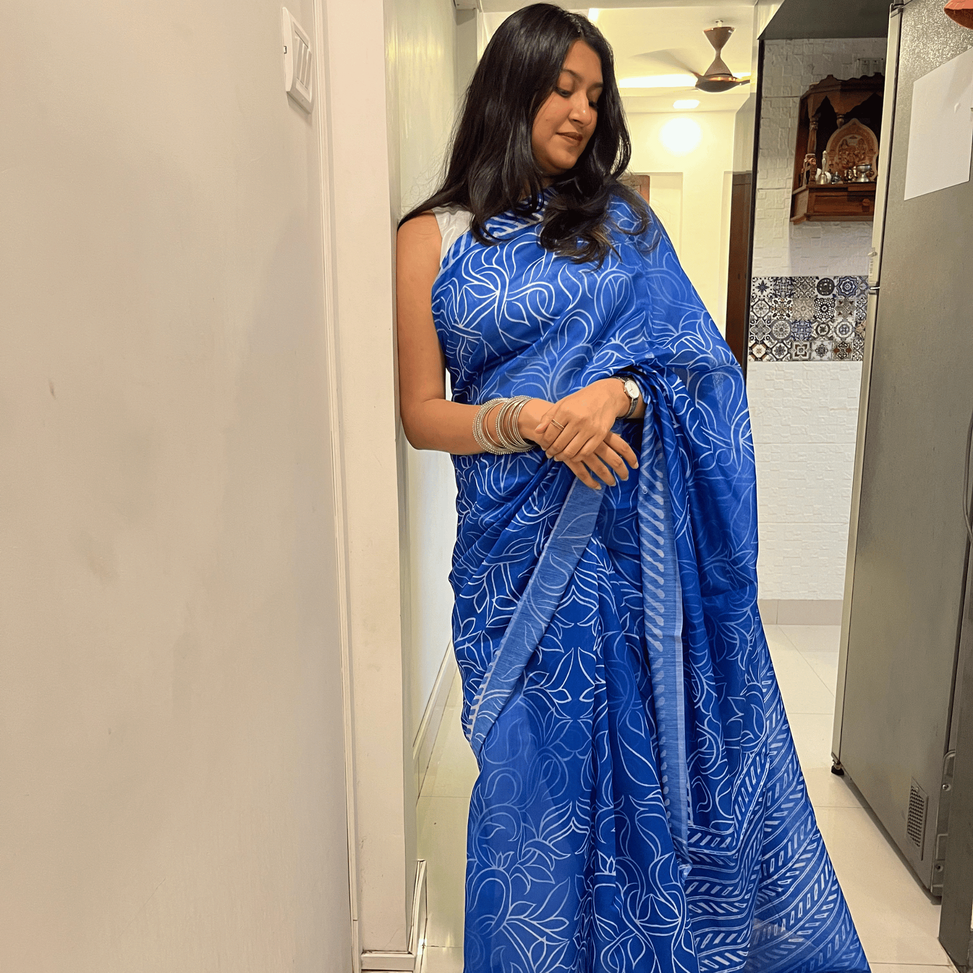 Blue Dusk Saree 💙