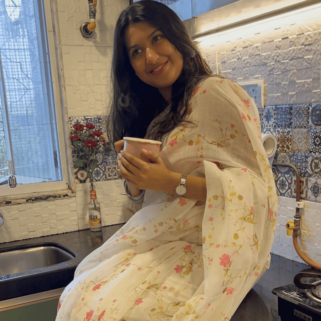 Morning Bloom Saree 🌸
